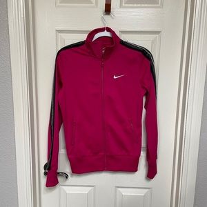 Nike Zip Front Jacket -  Size Small - Magenta